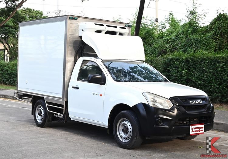 Isuzu D-MAX 2017 1.9 B Pickup ดีเซล ไม่ติดแก๊ส เกียร์ธรรมดา ขาว