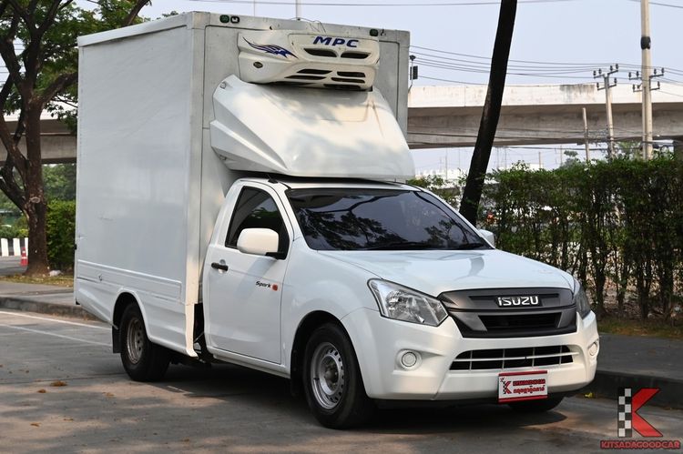 Isuzu D-MAX 2019 1.9 S Pickup ดีเซล ไม่ติดแก๊ส เกียร์ธรรมดา ขาว
