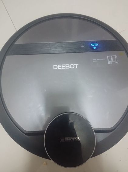 หุ่นยนต์ดูดฝุ่น ECOVAS DEEBOT DE53 เปิดเครื่องติดไม่มีถาดชาร์จขายเป็นอะไหล่