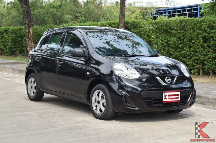 รถ Nissan March 1.2 S สี ดำ