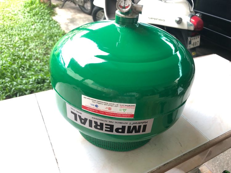 อื่นๆ เครื่องดับเพลิงอัตโนมัติ IMPERIAL แบบติดตั้งเพดาน ชนิดสารสะอาด Halotron ขนาด 10 ปอนด์