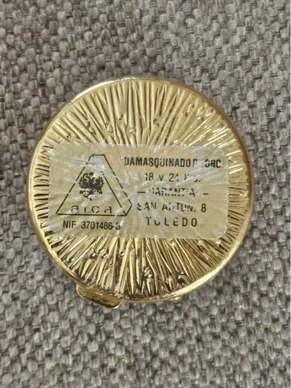 ขายกล่องเครื่องประดับโบราณ Damasquinado de Toledo (งานฝังทองจากสเปน) รูปที่ 4