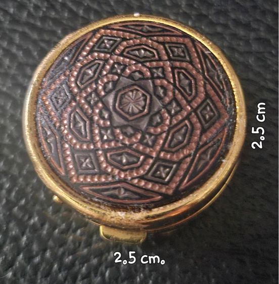 ขายกล่องเครื่องประดับโบราณ Damasquinado de Toledo (งานฝังทองจากสเปน)