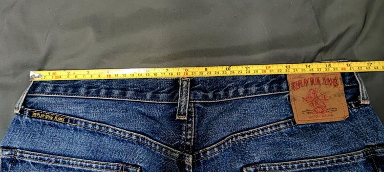 Vintage Replay Jeans made in Italy  รูปที่ 6