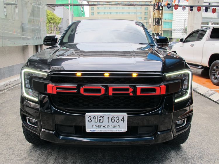 Ford Ranger 2023 2.0 Turbo Hi-Rider XLT Pickup ดีเซล ไม่ติดแก๊ส เกียร์ธรรมดา ดำ รูปที่ 3