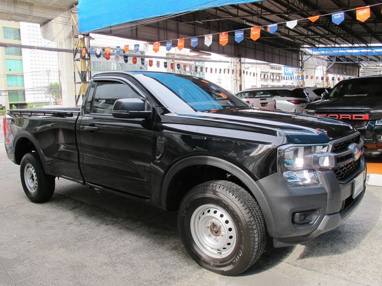 Ford Ranger 2023 2.0 Turbo XL 4WD Pickup ดีเซล เกียร์ธรรมดา ดำ รูปที่ 2
