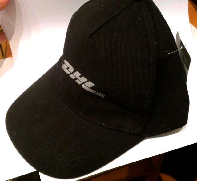 DHL Baseball Cap หมวกใส่เที่ยวเท่ห์ๆ DHL สีดำ