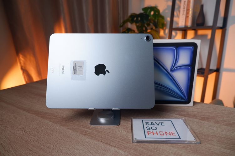 iPad Air 6 M2 chip 512Gb Wi-Fi 11-inch สี Blue เครื่องสวย ราคาเพียง 22,900.- มีประกันร้าน 60 วัน รูปที่ 2