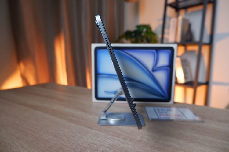 iPad Air 6 M2 chip 512Gb Wi-Fi 11-inch สี Blue เครื่องสวย ราคาเพียง 22,900.- มีประกันร้าน 60 วัน รูปที่ 5