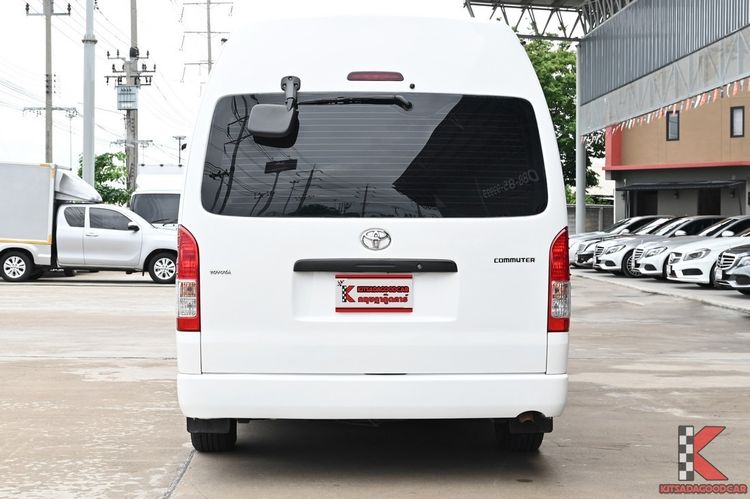 Toyota Commuter 2017 2.7 Van เบนซิน NGV เกียร์ธรรมดา ขาว รูปที่ 4