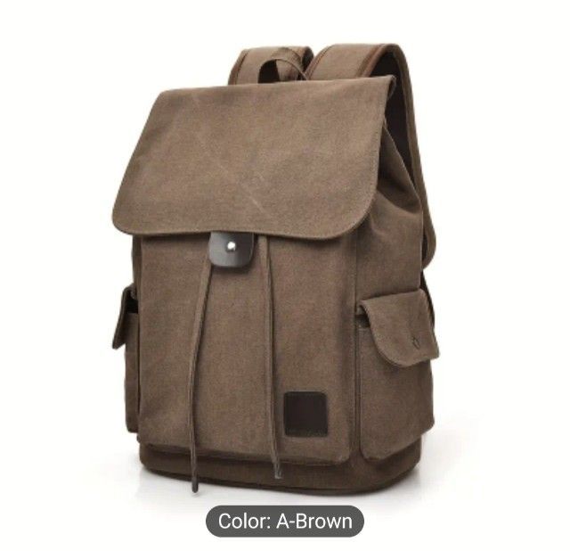 กระเป๋าเป้ผ้าใบ B'Choices TH ดีไซน์เท่ห์ มี 4 แบบให้เลือก รูปที่ 7