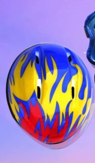 ไม่ระบุ อื่นๆ หมวกกันน็อคจักรยาน สำหรับใส่เล่นโรลเลอร์เบลดหรือสเก็ตบอร์ด สกู๊ตเตอร์ขาไถ และอุปกรณ์เสริม