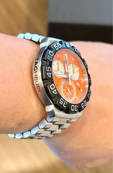 TAG Heuer Formula1 หน้าปัดส้ม 41mm พร้อมกล่อง รูปที่ 3