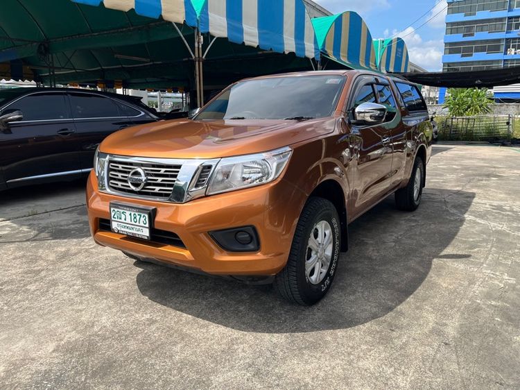 รถ Nissan Navara 2.5 E สี ส้ม