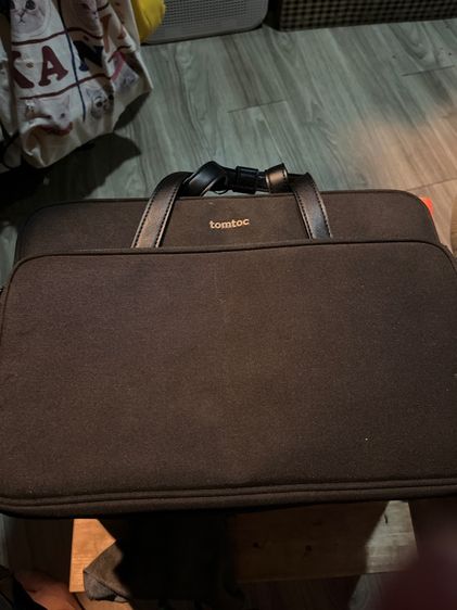 ดำ โพลีเอสเตอร์ tomtoc 