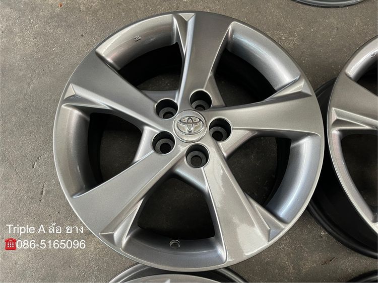✨ล้อแม็ก 5รู100✨Toyota Altis ใบพัด 5 ก้าน ขอบ 16 สีไฮเปอร์💖สวยกริ๊บ💖 รูปที่ 4