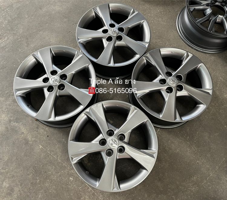 ✨ล้อแม็ก 5รู100✨Toyota Altis ใบพัด 5 ก้าน ขอบ 16 สีไฮเปอร์💖สวยกริ๊บ💖 รูปที่ 6