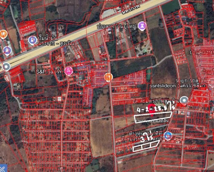 ขายที่ดิน สูงเนิน นครราชสีมา ใกล้เคหะมิตรภาพสูงเนิน 3 ไร่ ,4.5 ไร่