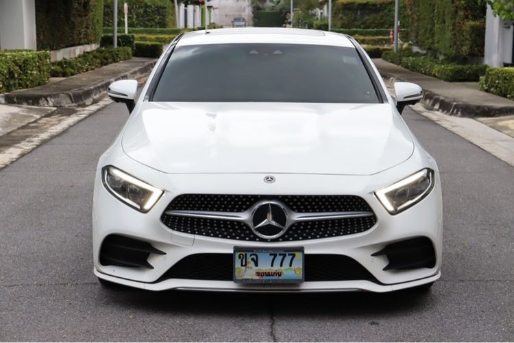 รถ Mercedes-Benz CLS-Class CLS220 D AMG สี ขาว