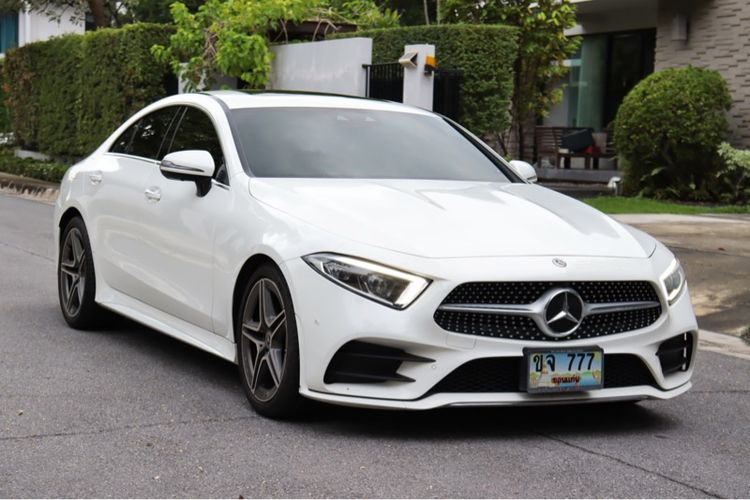 Mercedes-Benz CLS-Class 2022 CLS220 D AMG Sedan ดีเซล เกียร์อัตโนมัติ ขาว รูปที่ 2