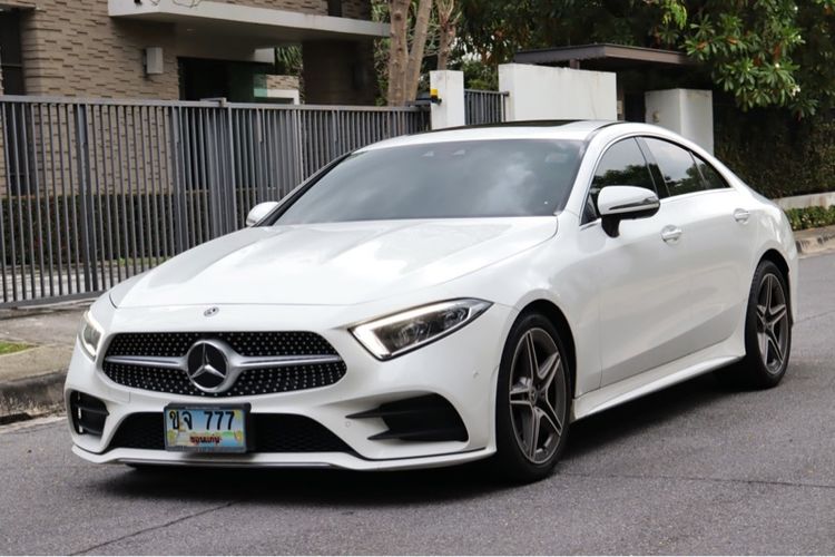 Mercedes-Benz CLS-Class 2022 CLS220 D AMG Sedan ดีเซล เกียร์อัตโนมัติ ขาว รูปที่ 3