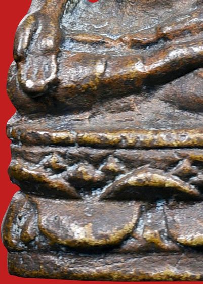 พระบ้าน🔔 พระกริ่งไพรีพินาศ วัดบวรนิเวศน์  ปี  2485 พิมพ์บัวเหลี่ยม นิยม รูปที่ 12