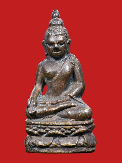 พระบ้าน🔔 พระกริ่งไพรีพินาศ วัดบวรนิเวศน์  ปี  2485 พิมพ์บัวเหลี่ยม นิยม รูปที่ 9