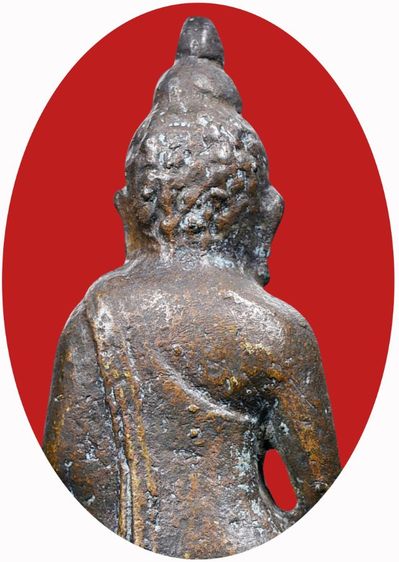 พระบ้าน🔔 พระกริ่งไพรีพินาศ วัดบวรนิเวศน์  ปี  2485 พิมพ์บัวเหลี่ยม นิยม รูปที่ 15