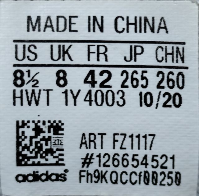 Adidas Neo 42.0 26.5 แท้ มือสอง รูปที่ 10