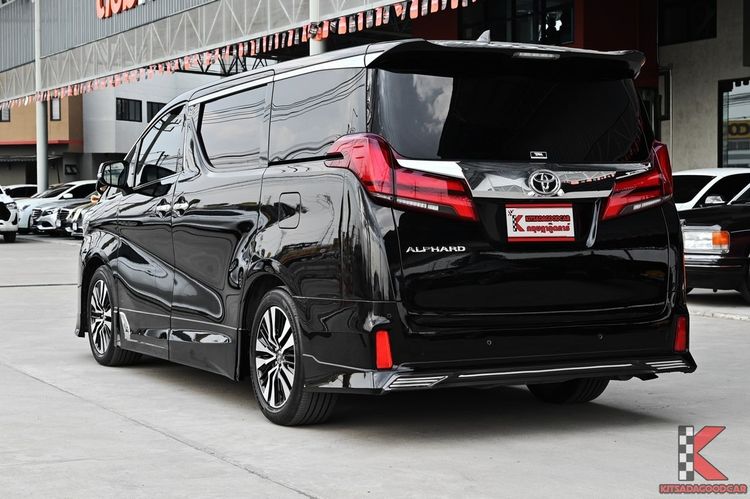 Toyota Alphard 2021 2.5 S C-Package Van เบนซิน ไม่ติดแก๊ส เกียร์อัตโนมัติ ดำ รูปที่ 3