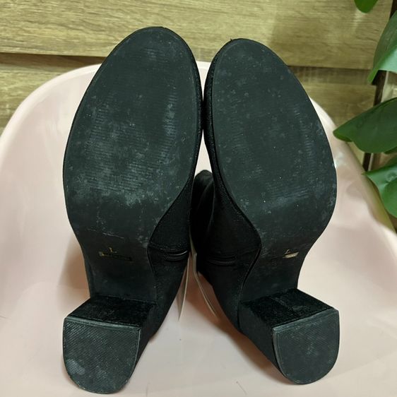 Dukkah (WEGO) Size L รองเท้าบู้ทข้อสั้นผ้ากำมะหยี่ ปักดอกไม้ สวยม้าก  รูปที่ 8