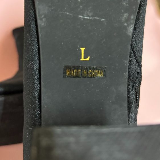 Dukkah (WEGO) Size L รองเท้าบู้ทข้อสั้นผ้ากำมะหยี่ ปักดอกไม้ สวยม้าก  รูปที่ 9