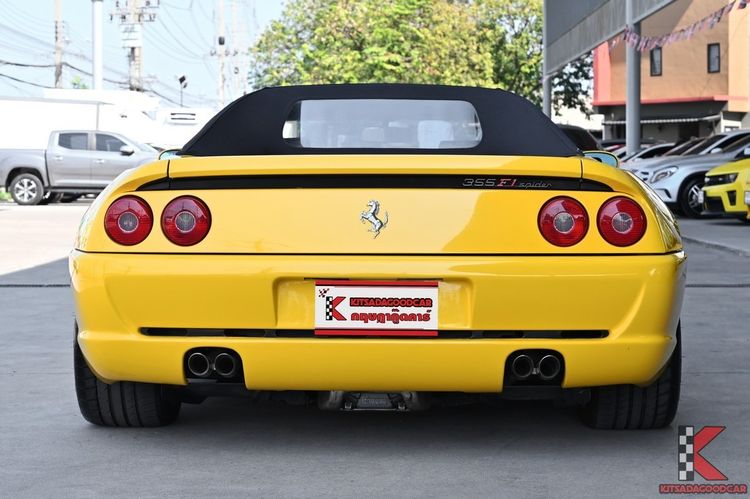 Ferrari F355 Spider 1999 3.5 Sedan เบนซิน ไม่ติดแก๊ส เกียร์อัตโนมัติ เหลือง รูปที่ 4