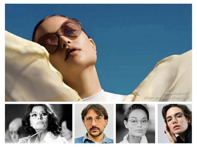 แว่นตาลักซ์ชัวรีแบรนด์ฝรั่งเศส กรอบทองคำแท้–หุ้ม GRÈS 12KGF เลนส์กันแดดสีน้ำตาลคาราเมล–ไล่ระดับ...Authentic Vintage GRÈS handcrafted in Paris, France
 รูปที่ 8