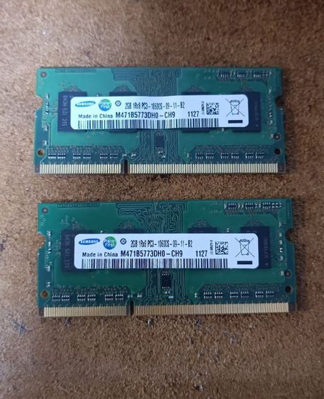ram notebook ddr3 ใช้งานได้ปกติ รูปที่ 2