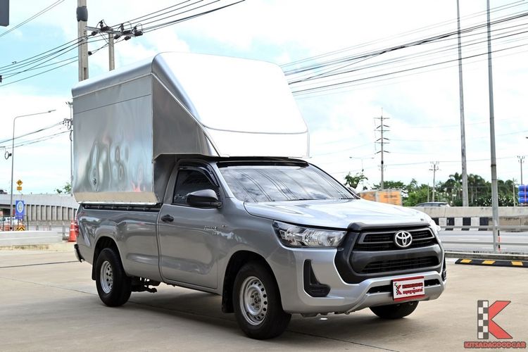 รถ Toyota Hilux Revo 2.4 Entry สี เทา