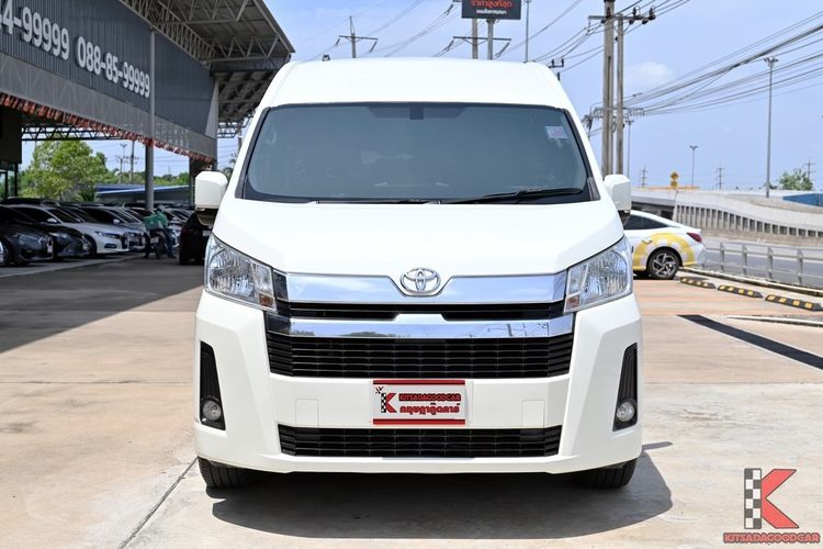 Toyota Commuter 2020 2.8 Van ดีเซล ไม่ติดแก๊ส เกียร์อัตโนมัติ ขาว รูปที่ 2