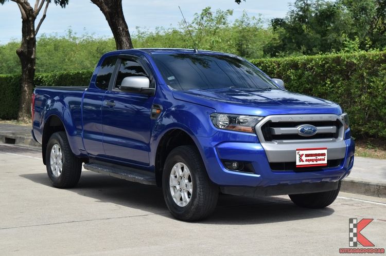 รถ Ford Ranger 2.2 Hi-Rider XLS สี น้ำเงิน