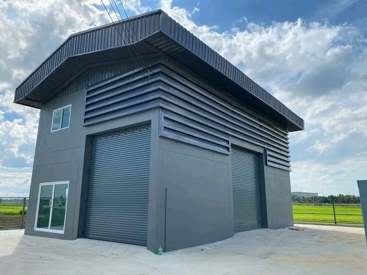 ไม่ใช่ ขายที่ดินเปล่าถมแล้วพร้อมรับสร้างโกดัง โรงงาน ออฟฟิศใหม่ ย่านบางบัวทอง นนทบุรี 340 รูปที่ 2