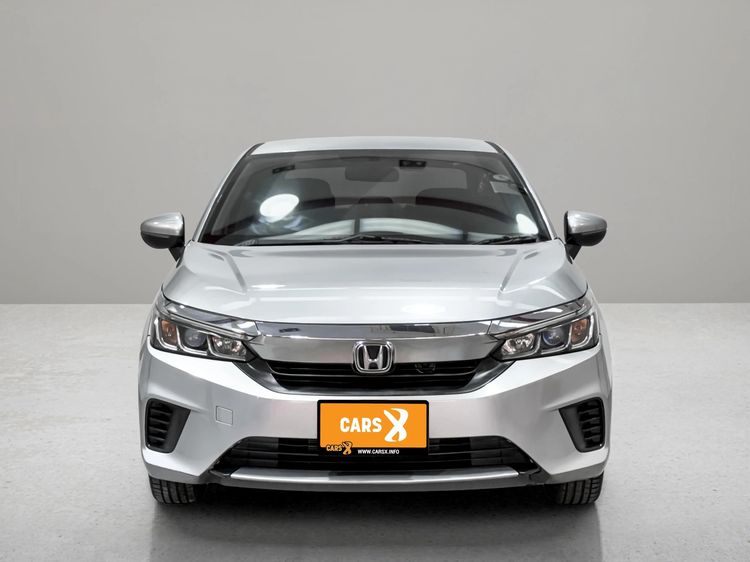 Honda City 2021 1.0 SV Sedan เบนซิน ไม่ติดแก๊ส เกียร์อัตโนมัติ บรอนซ์เงิน รูปที่ 3
