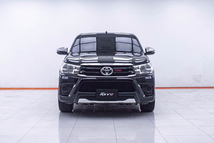Toyota Hilux Revo 2019 2.4 J Plus Pickup ดีเซล ไม่ติดแก๊ส เกียร์ธรรมดา ดำ รูปที่ 4