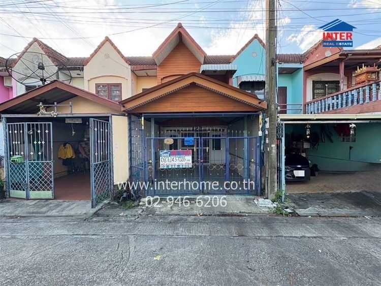 ไม่ใช่ ทาวน์เฮ้าส์ 2 ชั้น 17 ตร.ว. หมู่บ้านบุรีรมย์ ใกล้มหาวิทยาลัยกรุงเทพสุวรรณภูมิ วัดพลมานีย์ ถนนประชาพัฒนา ถนนอ่อนนุช-ลาดกระบัง เขตลาดกระบัง กร