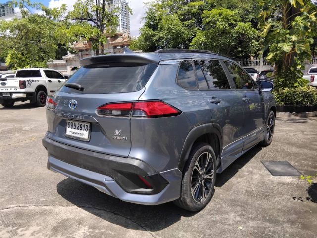 Toyota Corolla Cross 2022 1.8 Hybrid Premium Safety Utility-car ไฮบริด ไม่ติดแก๊ส เกียร์อัตโนมัติ เทา รูปที่ 3