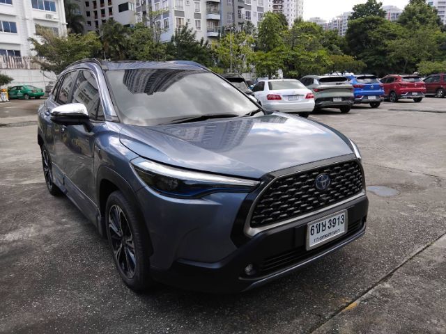 Toyota Corolla Cross 2022 1.8 Hybrid Premium Safety Utility-car ไฮบริด ไม่ติดแก๊ส เกียร์อัตโนมัติ เทา รูปที่ 4