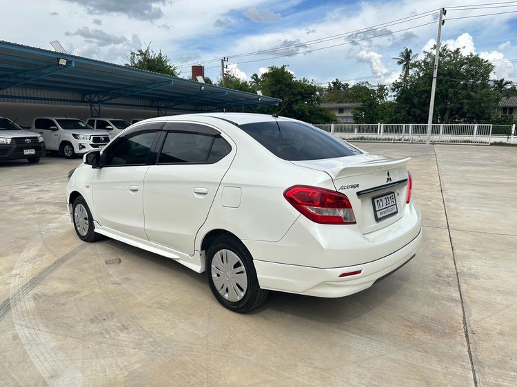 Mitsubishi Attrage 2019 1.2 GLX Sedan เบนซิน ไม่ติดแก๊ส เกียร์อัตโนมัติ ขาว รูปที่ 4