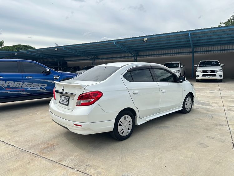 Mitsubishi Attrage 2019 1.2 GLX Sedan เบนซิน ไม่ติดแก๊ส เกียร์อัตโนมัติ ขาว รูปที่ 3