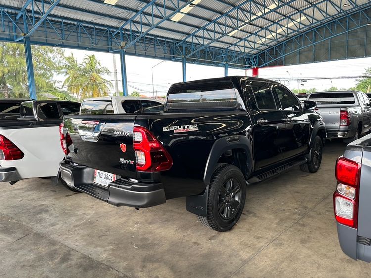 Toyota Hilux Revo 2023 Double Cab 2.4 Entry Prerunner Pickup ดีเซล ไม่ติดแก๊ส เกียร์อัตโนมัติ ดำ รูปที่ 3