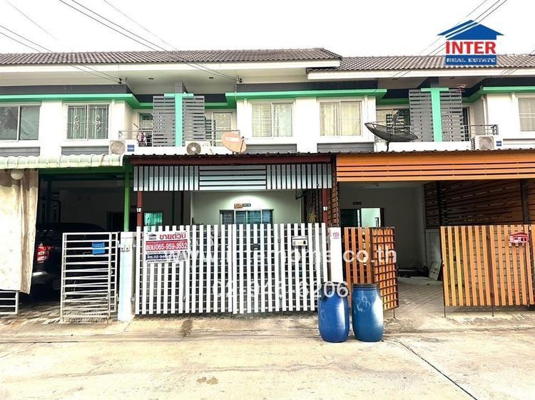 ทาวน์เฮ้าส์ 2 ชั้น 21.8 ตร.ว. หมู่บ้านสวัสดี – กรีนพาร์ค ซอยแพรกษาซอย10 ถนนสุขุมวิทสายเก่า ถนนแพรกษา เมืองสมุทรปราการ สมุทรปราการ