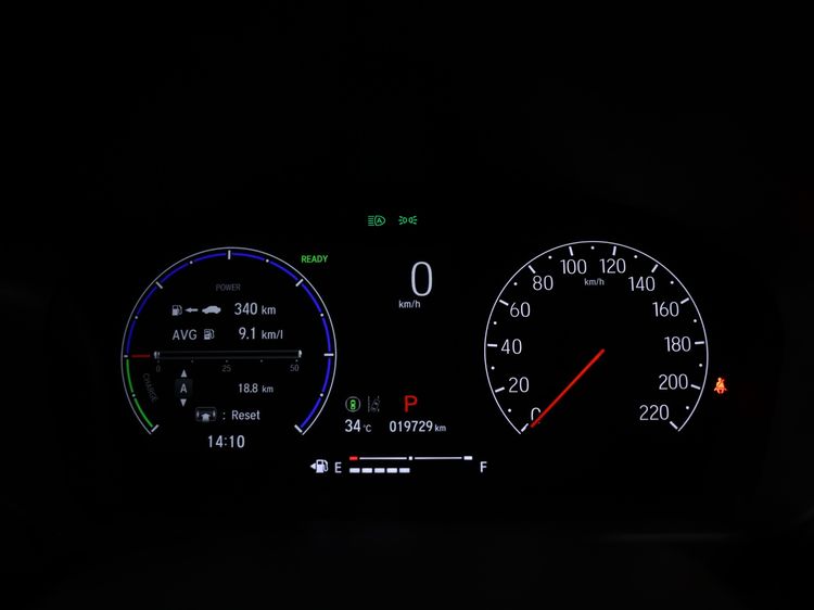 Honda City 2023 1.5 e:HEV RS Sedan ไฮบริด ไม่ติดแก๊ส เกียร์อัตโนมัติ ขาว รูปที่ 3