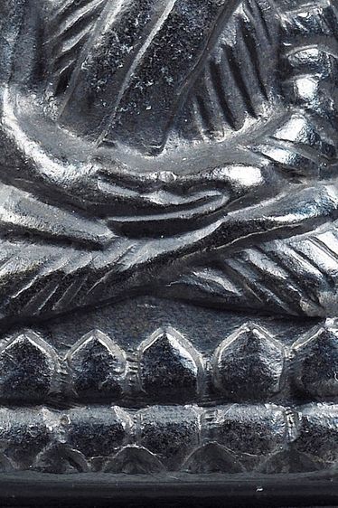 พระหลวงปู่ทวด วัดช้างให้ พิมพ์วงเดือน หลังหนังสือใหญ่ ปี 05  รูปที่ 5